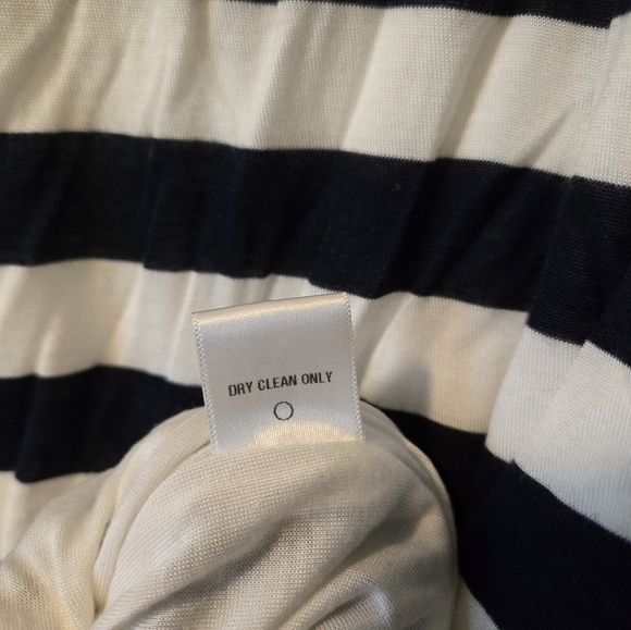 ALC Twisty T Midi Or Mini Ruched Striped Dress - Picture 9 of 9